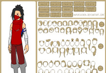 Naruto Character Creator Gameplay