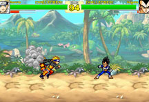 Dragon Ball Z vs Naruto CR Vegeta Gameplay