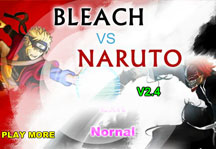 Bleach vs Naruto 2.4 Title Screen