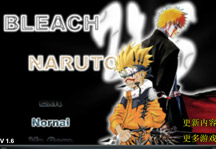 Bleach vs Naruto 1.6 Title Screen