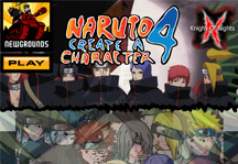 Naruto Create a Character 4 Title Screen