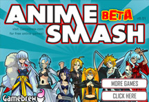 Anime Smash Title Screen