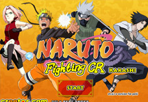 Naruto Fighting CR Kakashi Title Screen