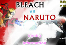 Bleach vs Naruto 1.9 Title Screen