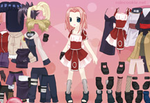 Naruto Girls Dress Up Gameplay