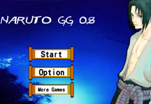 Naruto GG 0.8 Title Screen