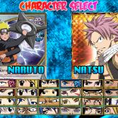 Fairy Tail x Naruto Mugen - Screenshot